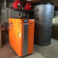 Chaudière MORVAN bois bûches